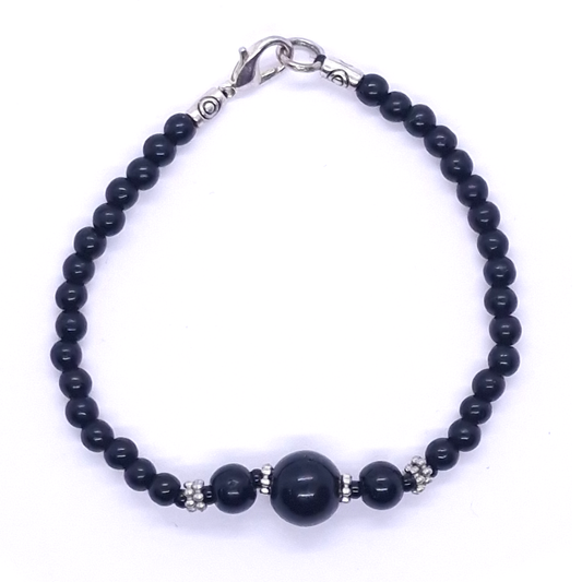 Pulsera de piedra onix de la india