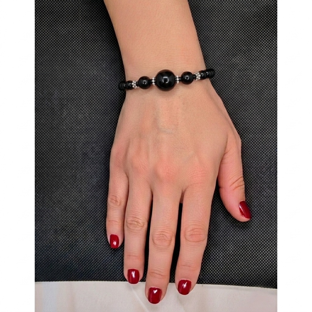 Pulsera de piedra onix de la india
