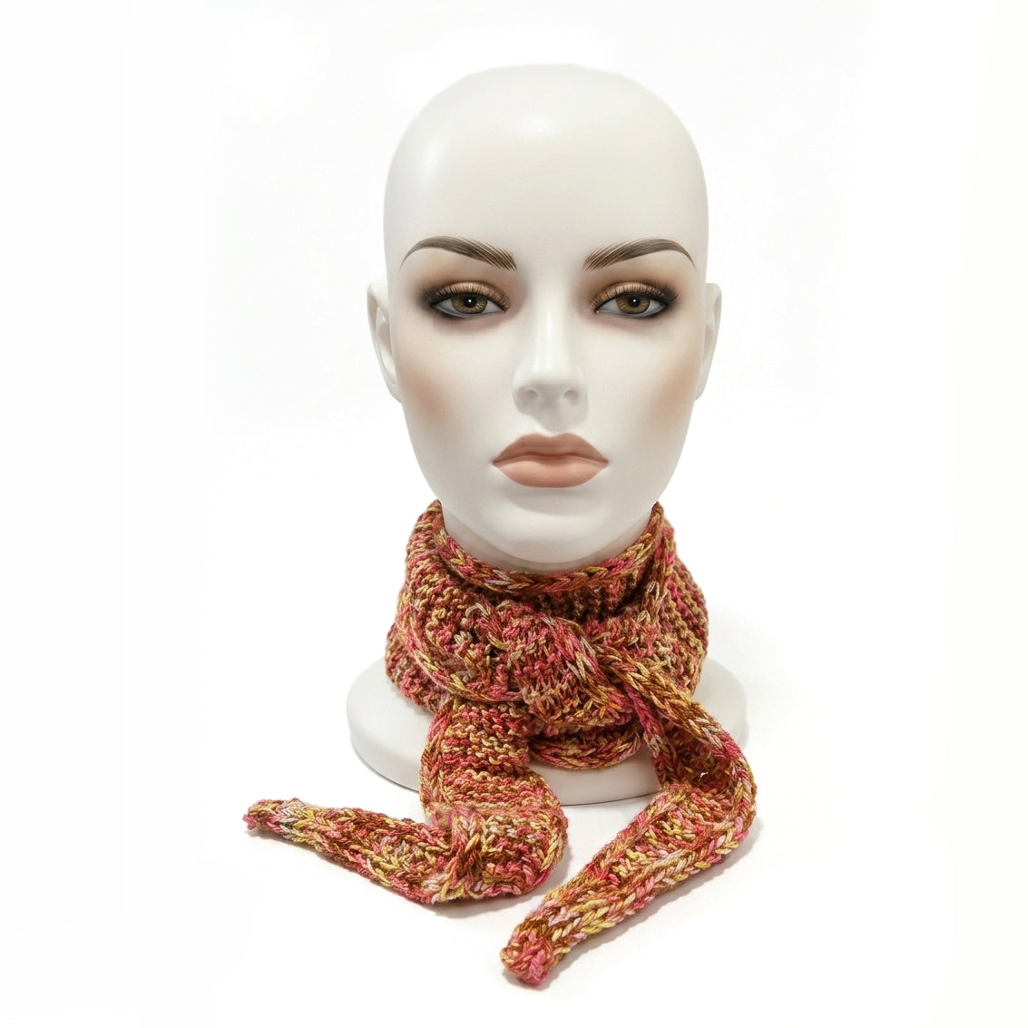 Bufanda Sophie de verano — color rosa jaspeado